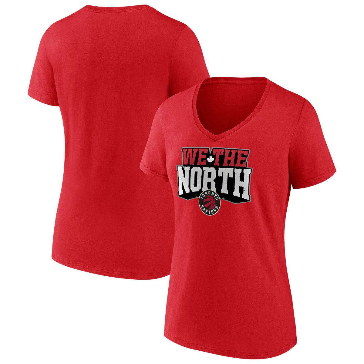 NBA Toronto Raptors Women's Team Pride V-Neck T-Shirt