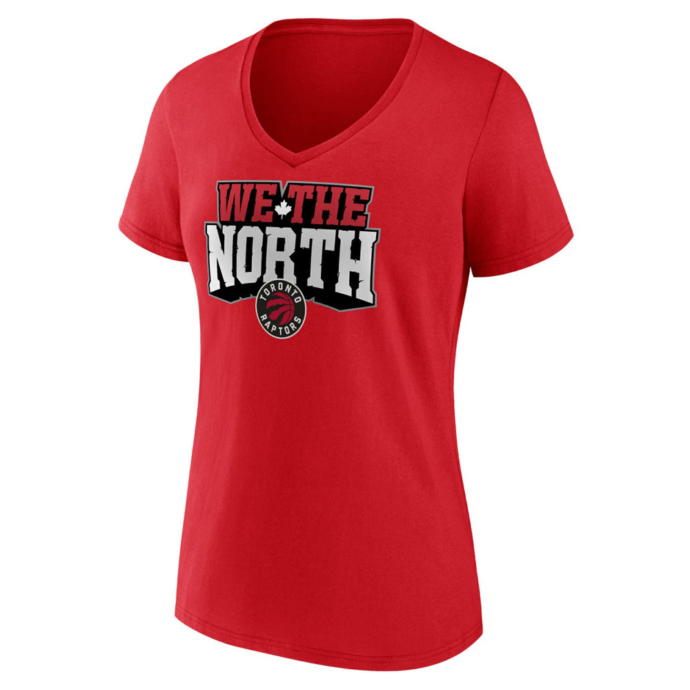 NBA Toronto Raptors Women's Team Pride V-Neck T-Shirt