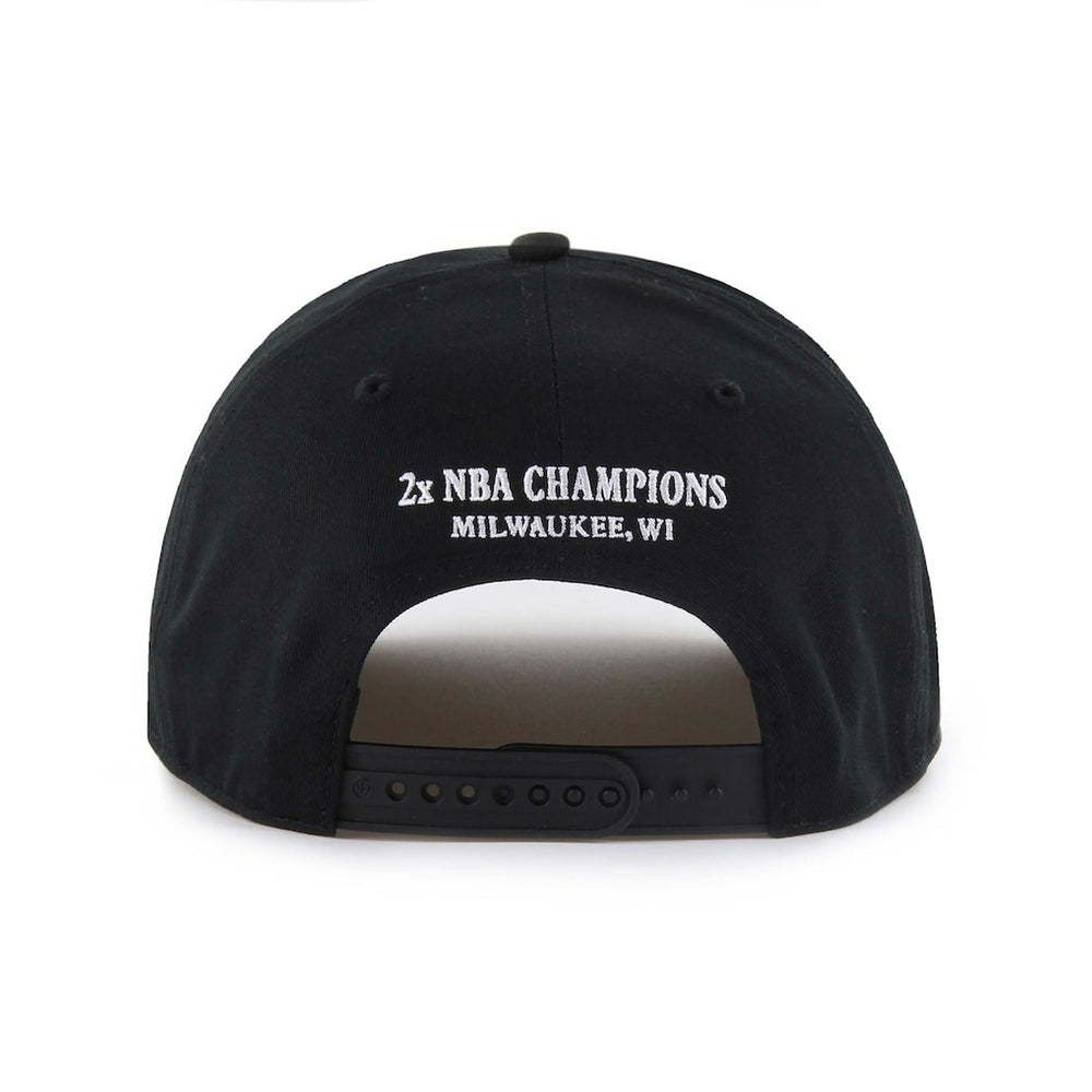 NBA Milwaukee Bucks '47 Every Time Past Champs Hitch Adjustable Hat