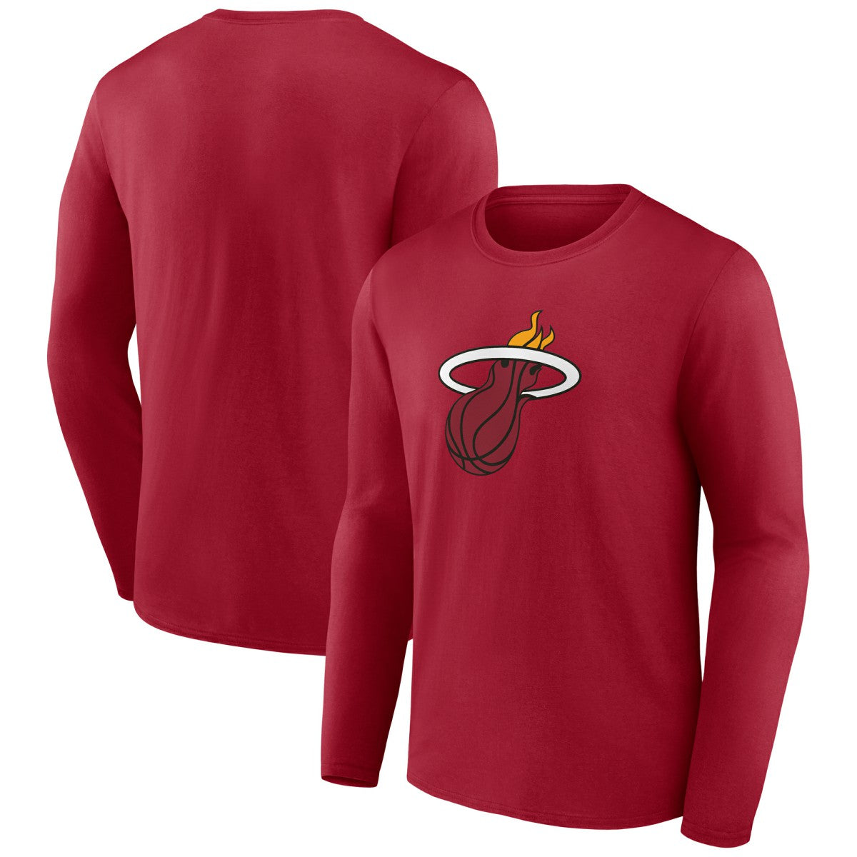 NBA Miami Heat Primary Logo Long Sleeve T-Shirt