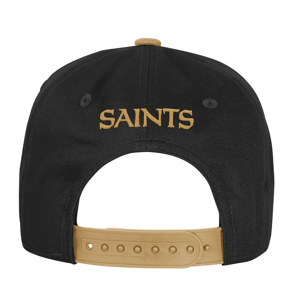 Outerstuff Youth True Retro Adjustable Hat - New Orleans Saints