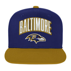 Outerstuff Youth Essentials Snapback Hat - Baltimore Ravens