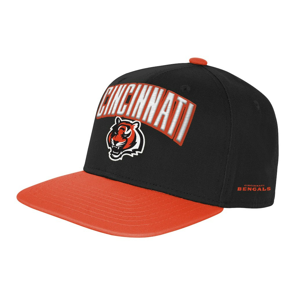 Outerstuff Youth Essentials Snapback Hat - Cincinnati Bengals