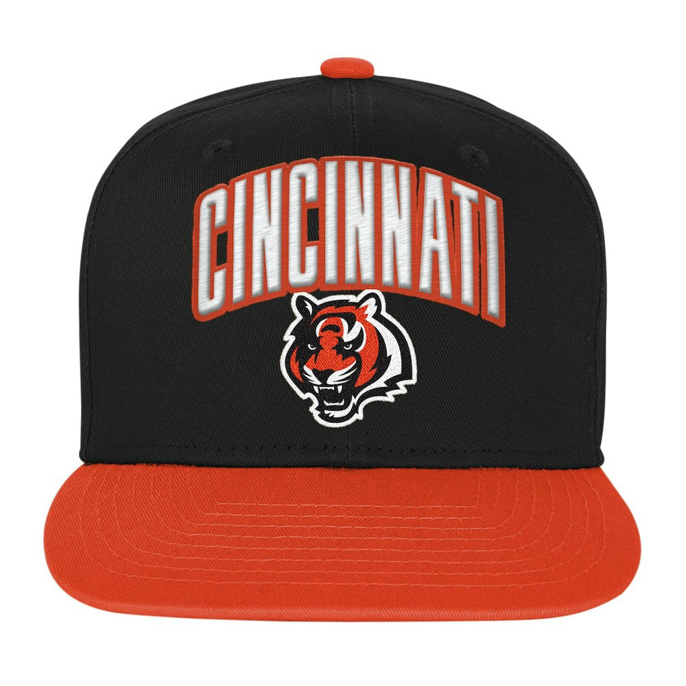 Outerstuff Youth Essentials Snapback Hat - Cincinnati Bengals