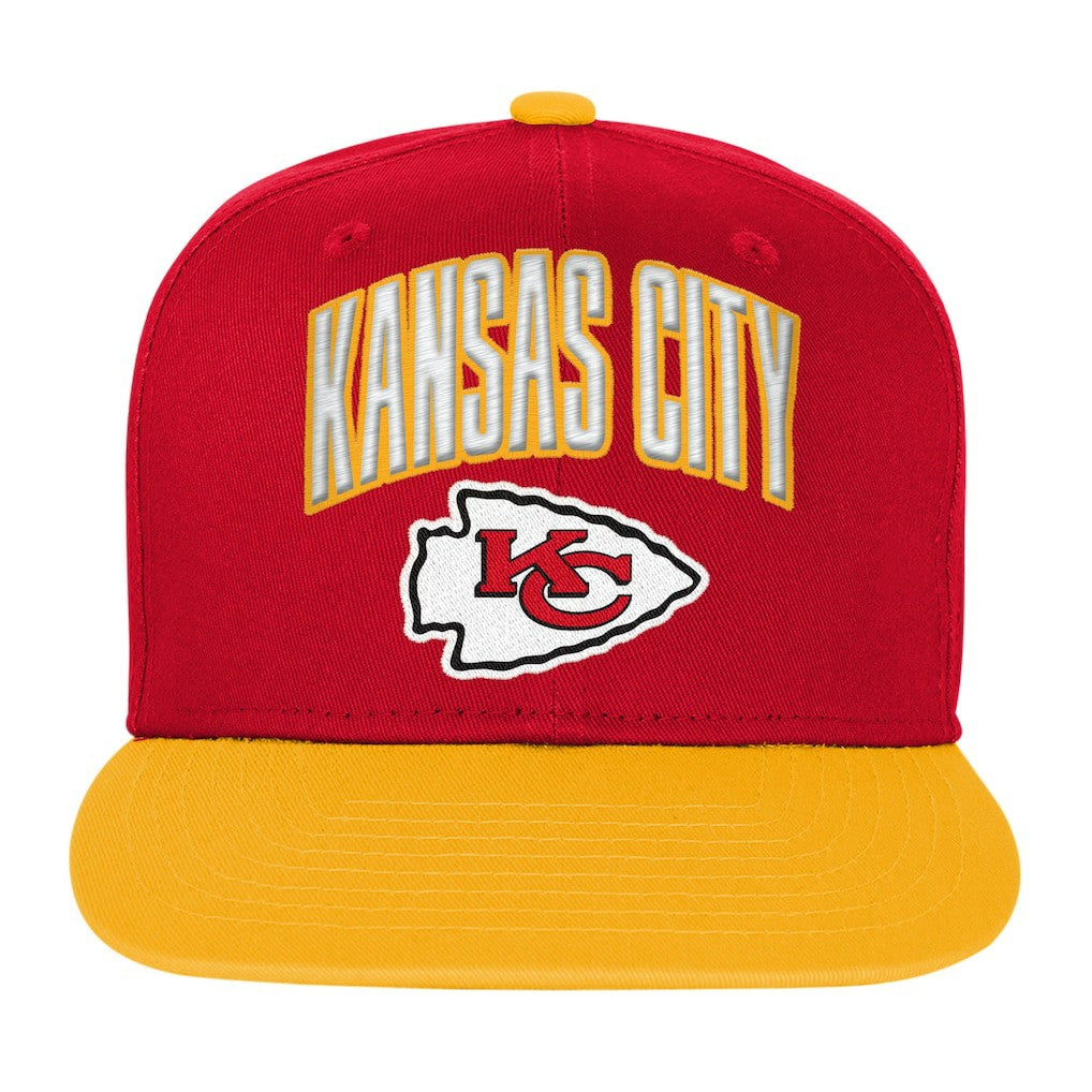 Outerstuff Youth Essentials Snapback Hat - Kansas City Chiefs
