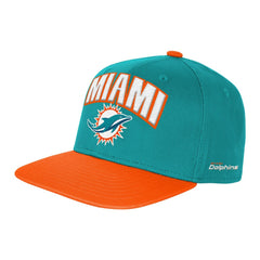 Outerstuff Youth Essentials Snapback Hat - Miami Dolphins