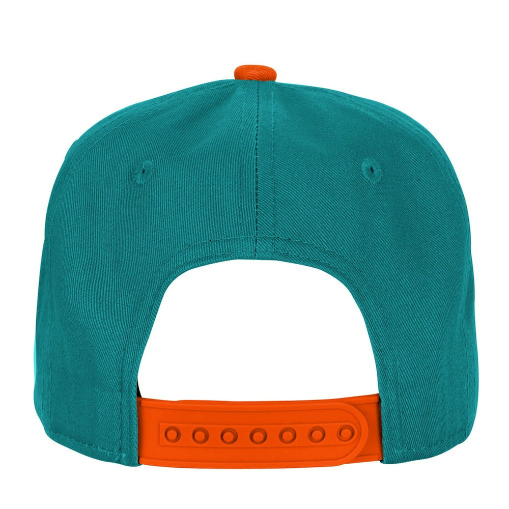 Outerstuff Youth Essentials Snapback Hat - Miami Dolphins