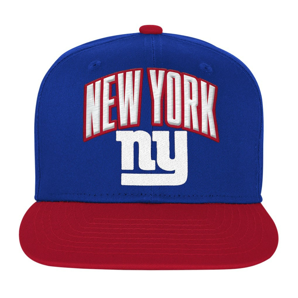 Outerstuff Youth Essentials Snapback Hat - New York Giants