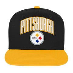 Outerstuff Youth Essentials Snapback Hat - Pittsburgh Steelers