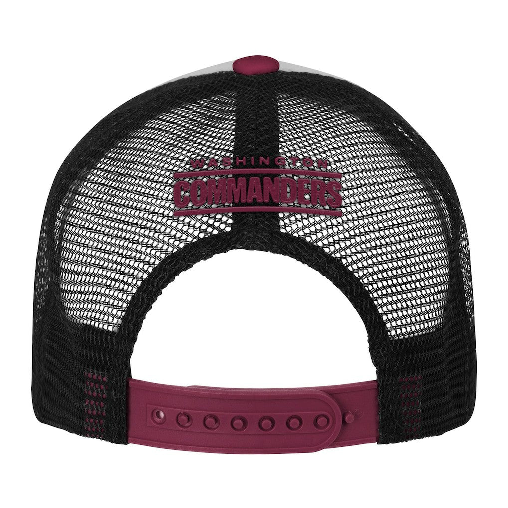 Youth Essentials Trucker Adjustable Hat - Washington Commanders