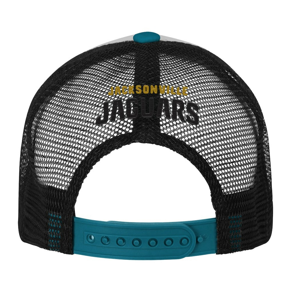 Youth Essentials Trucker Adjustable Hat - Jacksonville Jaguars