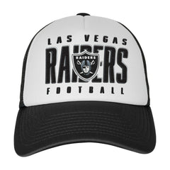 Youth Essentials Trucker Adjustable Hat - Las Vegas Raiders