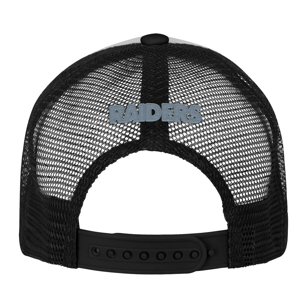 Youth Essentials Trucker Adjustable Hat - Las Vegas Raiders