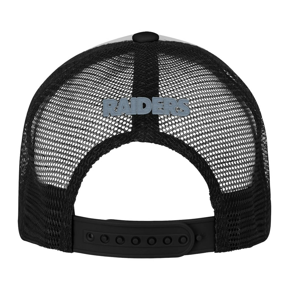 Youth Essentials Trucker Adjustable Hat - Las Vegas Raiders