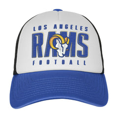 Youth Essentials Trucker Adjustable Hat - Los Angeles Rams