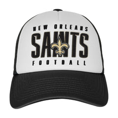 Youth Essentials Trucker Adjustable Hat - New Orleans Saints