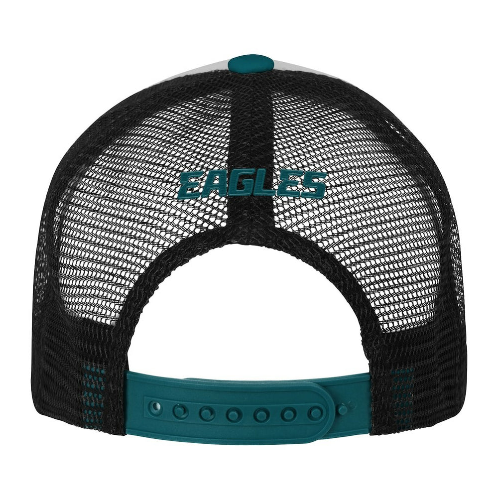 Youth Essentials Trucker Adjustable Hat - Philadelphia Eagles
