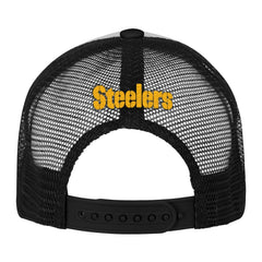 Youth Essentials Trucker Adjustable Hat - Pittsburgh Steelers