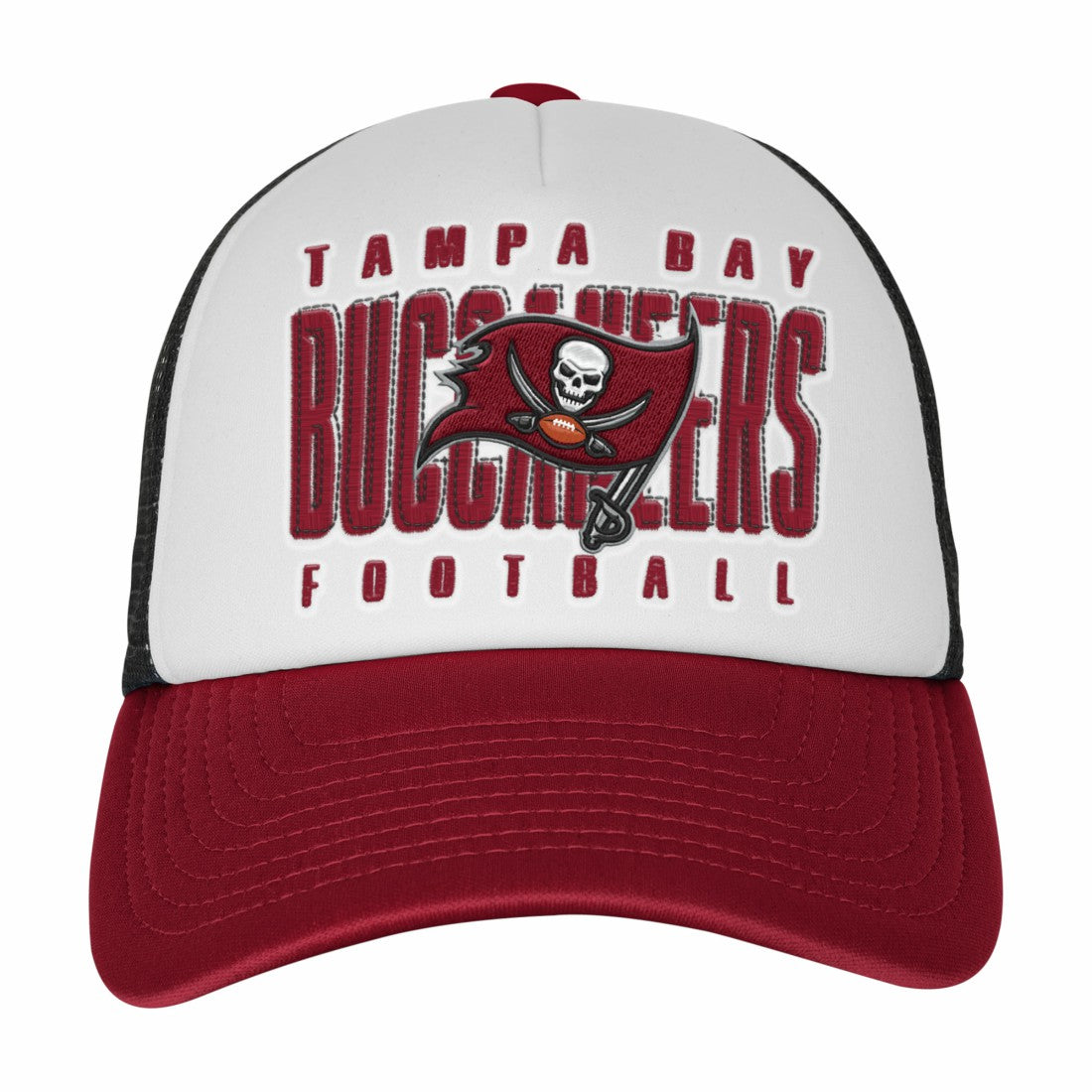 Youth Essentials Trucker Adjustable Hat - Tampa Bay Buccaneers