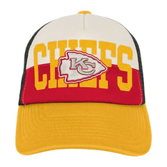 Youth Modern Fan Trucker Adjustable Hat - Kansas City Chiefs