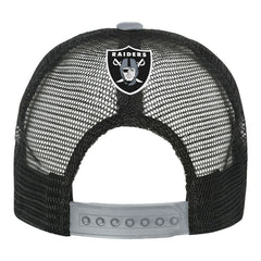 Youth Modern Fan Trucker Adjustable Hat - Las Vegas Raiders