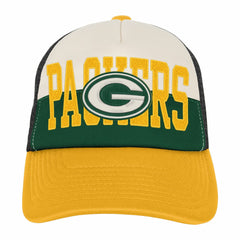 Youth Modern Fan Trucker Adjustable Hat - Green Bay Packers