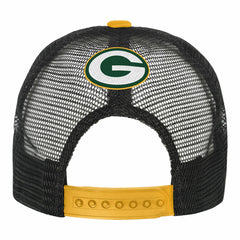 Youth Modern Fan Trucker Adjustable Hat - Green Bay Packers