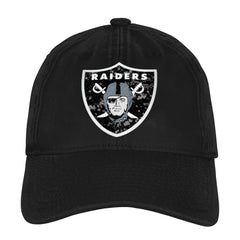 Outerstuff Girls Youth Gridiron Adjustable Hat - Las Vegas Raiders