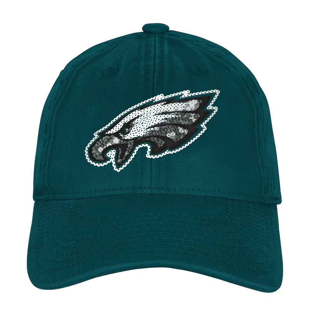 Outerstuff Girls Youth Gridiron Adjustable Hat - Philadelphia Eagles