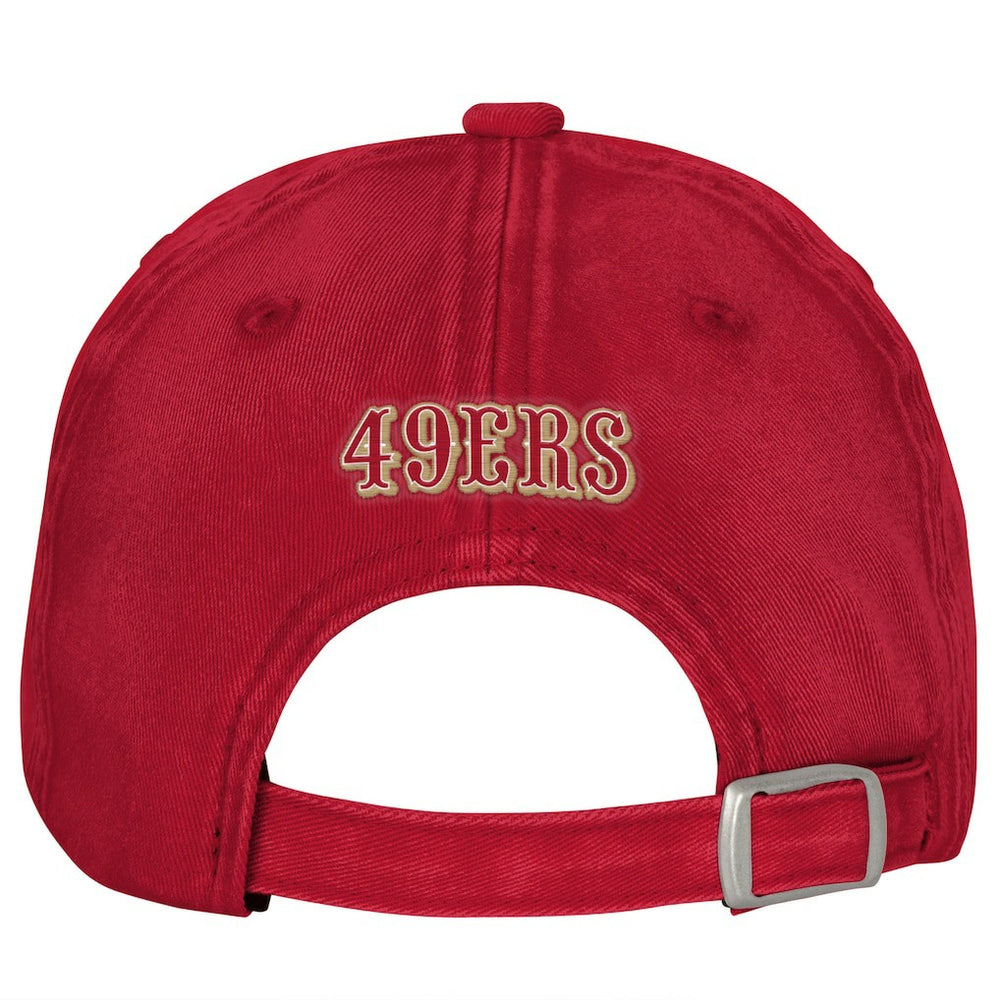 Outerstuff Girls Youth Gridiron Adjustable Hat - San Francisco 49ers