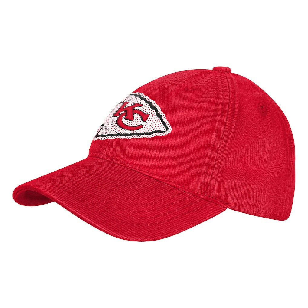 Outerstuff Girls Youth Gridiron Adjustable Hat - Kansas City Chiefs