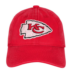 Outerstuff Girls Youth Gridiron Adjustable Hat - Kansas City Chiefs