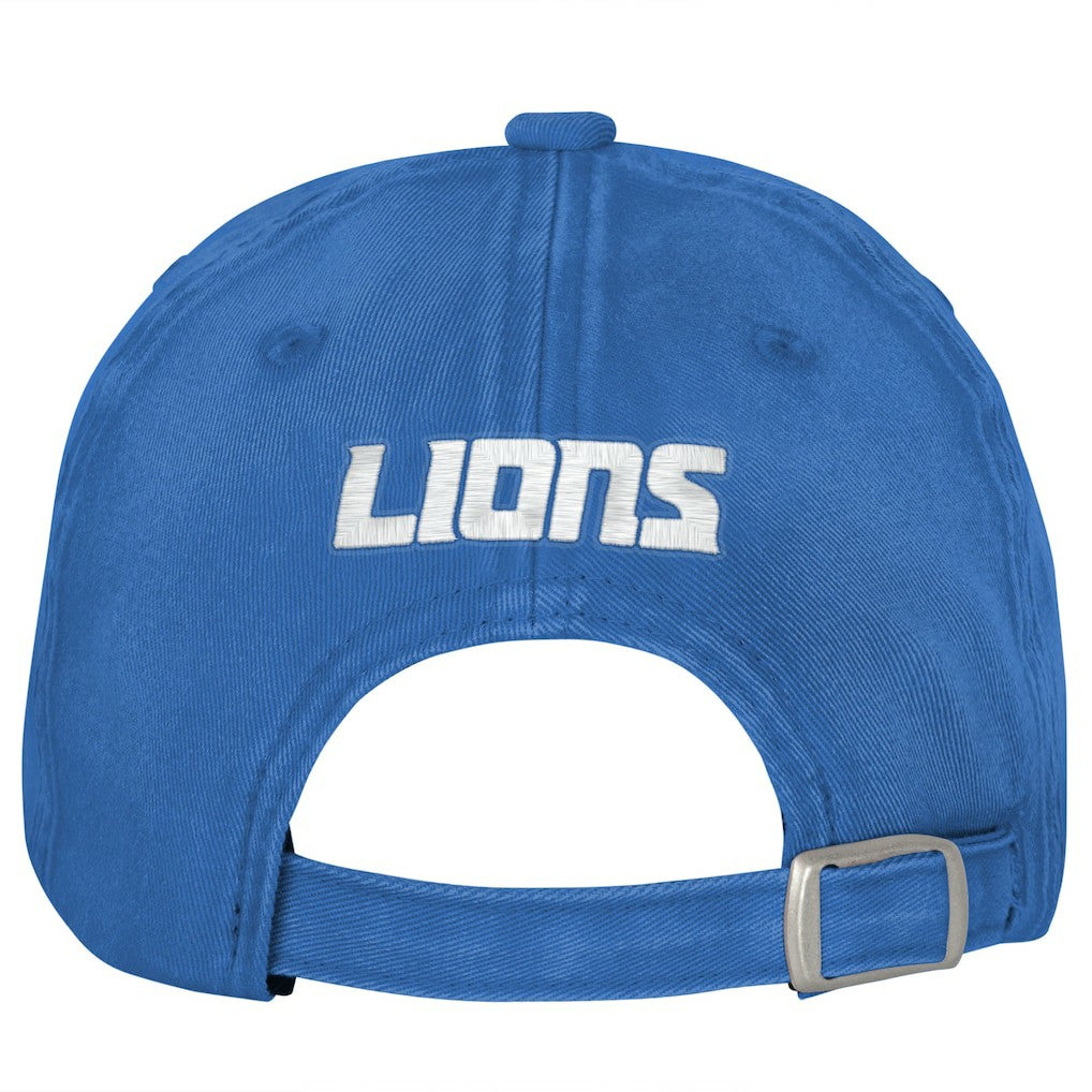 Outerstuff Girls Youth Gridiron Adjustable Hat - Detroit Lions