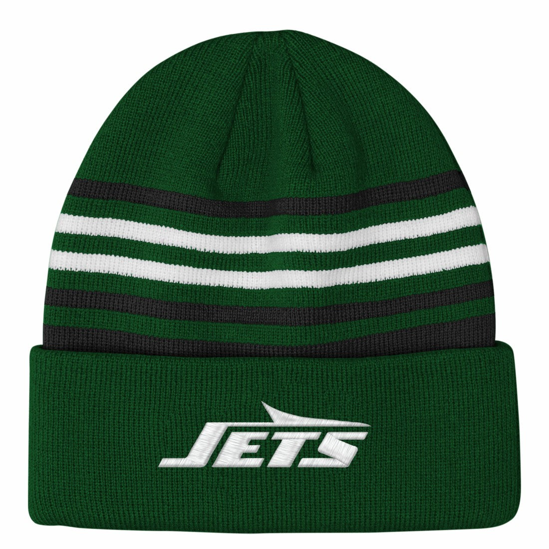 Outerstuff Essentials Cuffed Knit Hat - New York Jets