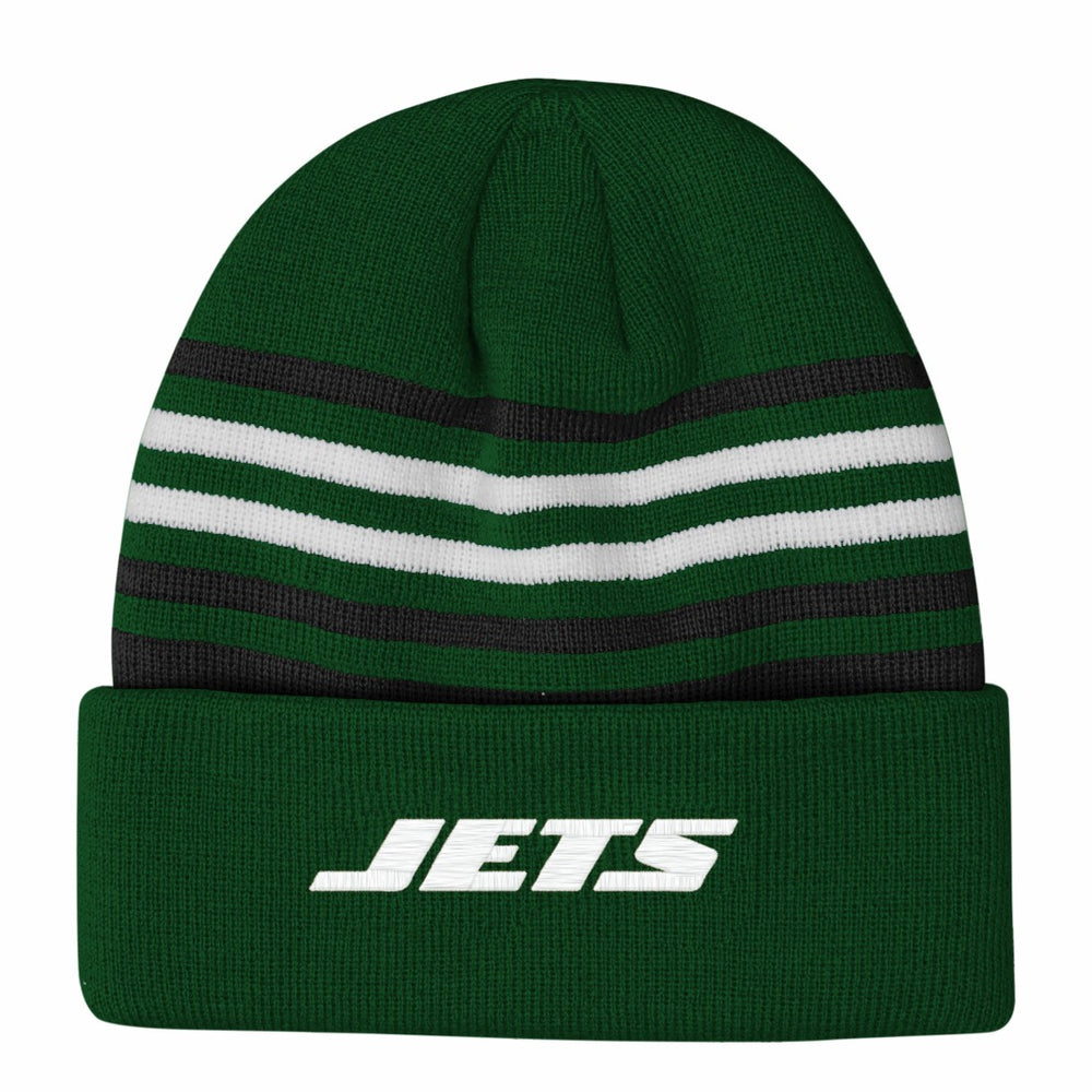 Outerstuff Essentials Cuffed Knit Hat - New York Jets