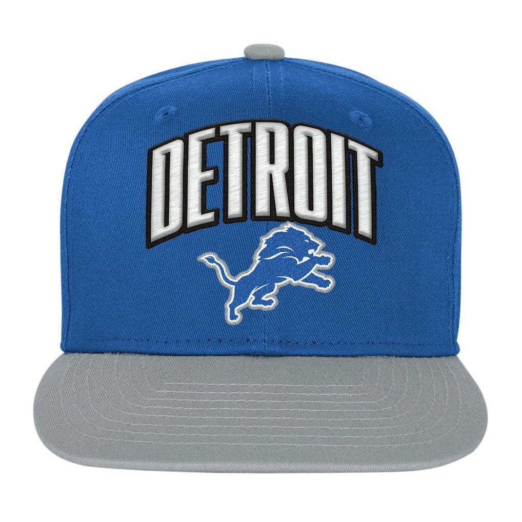 Outerstuff Preschool Essentials Snapback Hat - Detroit Lions
