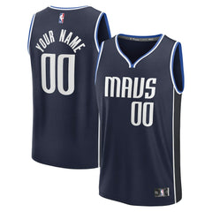 NBA Dallas Mavericks Fast Break Custom Jersey sale
