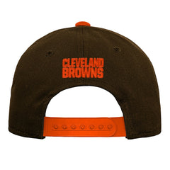 Outerstuff Youth Team Pre-Curved Adjustable Hat - Cleveland Browns