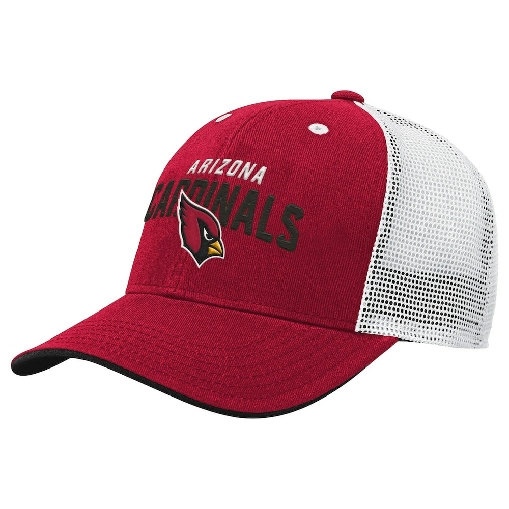 Outerstuff Youth Core Lockup Trucker Adjustable Hat - Arizona Cardinals