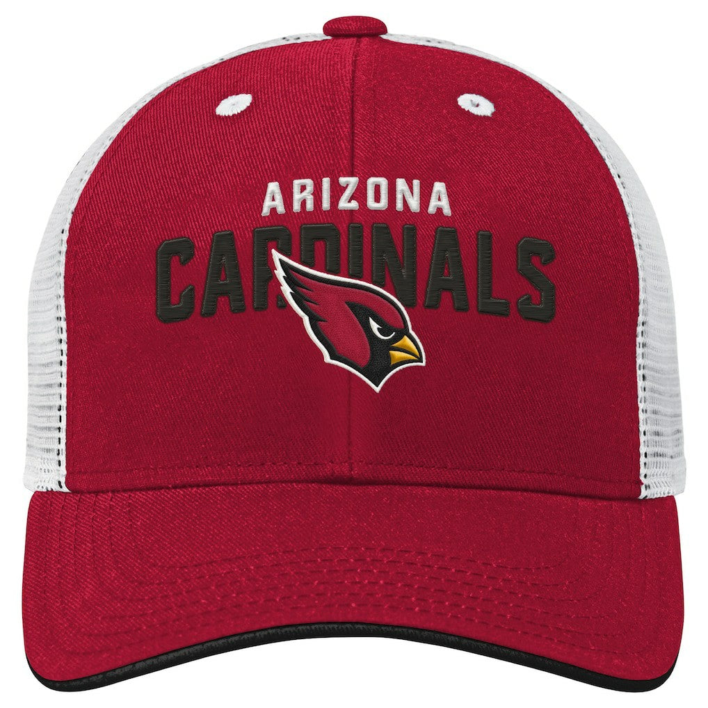 Outerstuff Youth Core Lockup Trucker Adjustable Hat - Arizona Cardinals