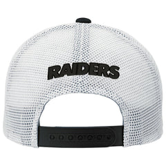 Outerstuff Youth Core Lockup Trucker Adjustable Hat - Las Vegas Raiders