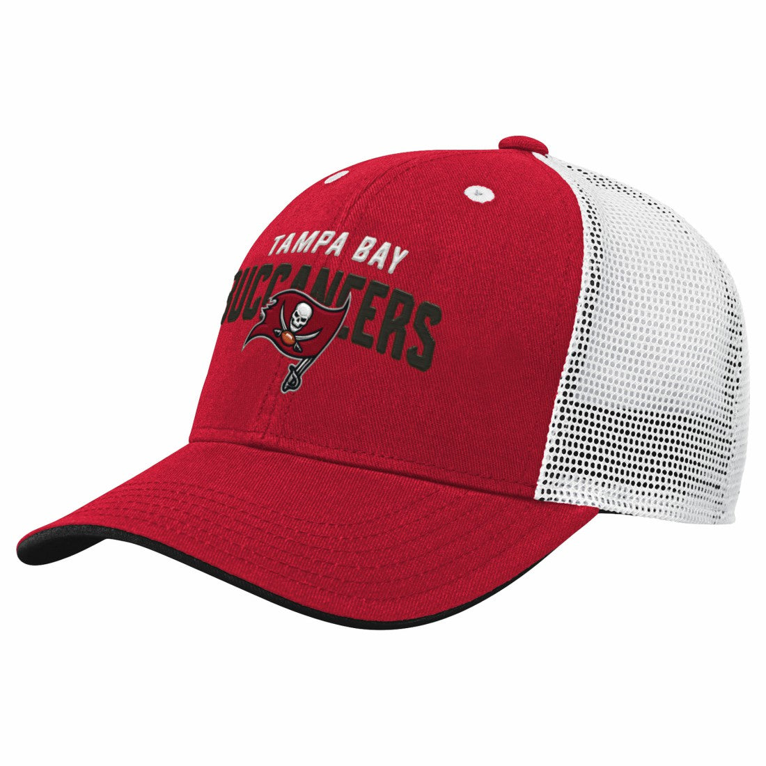 Outerstuff Preschool Core Lockup Trucker Adjustable hat - Tampa Bay Buccaneers