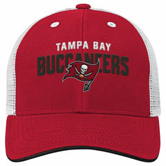 Outerstuff Preschool Core Lockup Trucker Adjustable hat - Tampa Bay Buccaneers