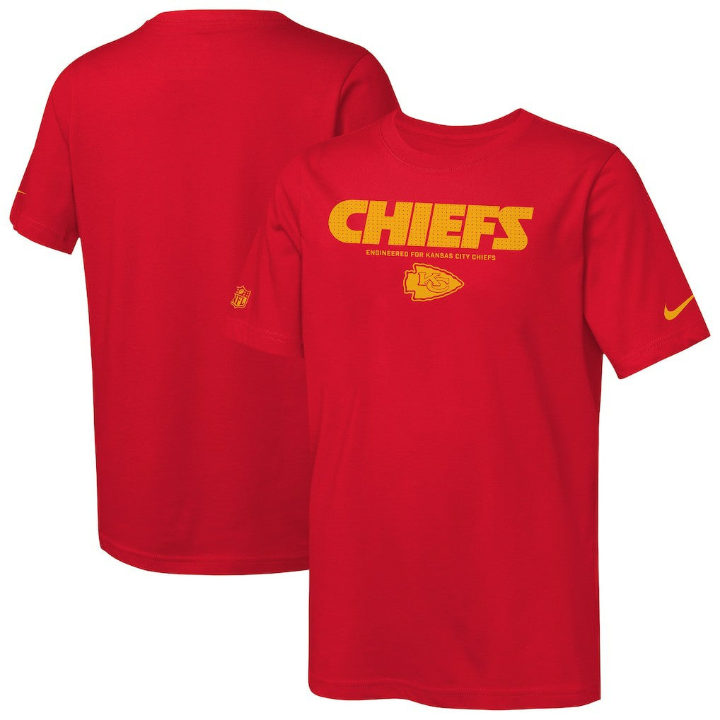 Youth Sideline Team Issue T-Shirt - Kansas City Chiefs
