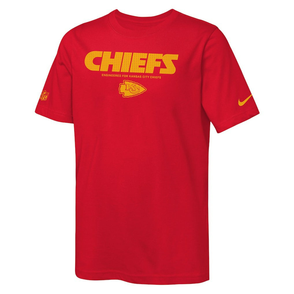 Youth Sideline Team Issue T-Shirt - Kansas City Chiefs