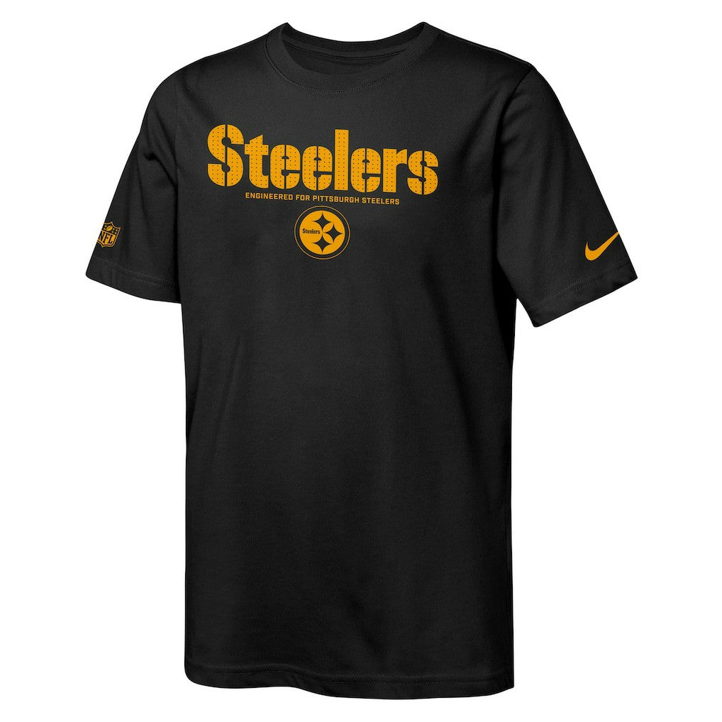 Youth Sideline Team Issue T-Shirt - Pittsburgh Steelers