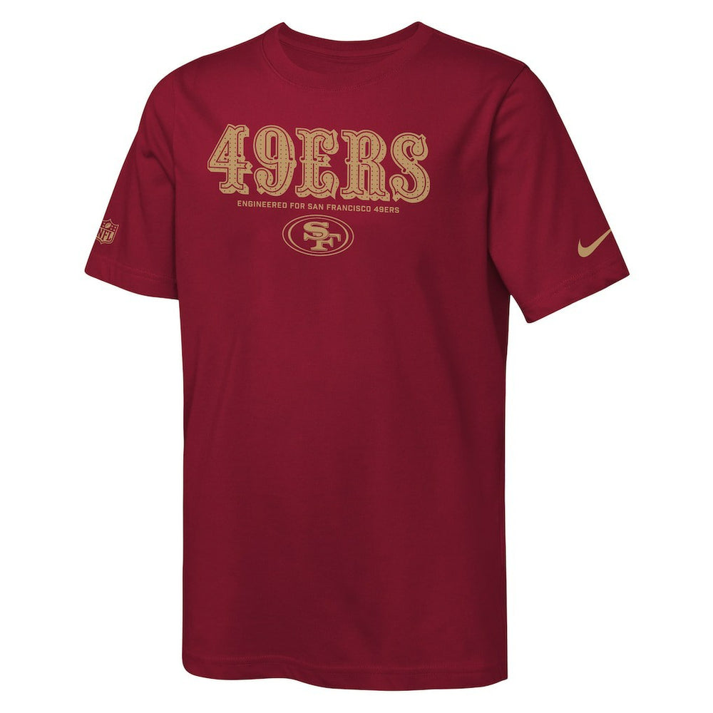 Youth Sideline Team Issue T-Shirt - San Francisco 49ers