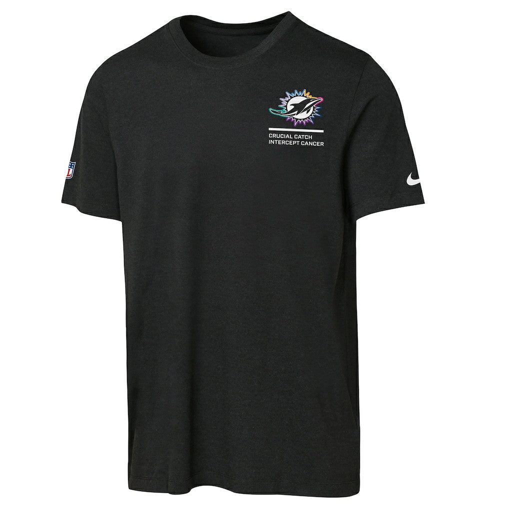 Youth 2025 NFL Crucial Catch Tri-Blend Dri-FIT T-Shirt - Miami Dolphins