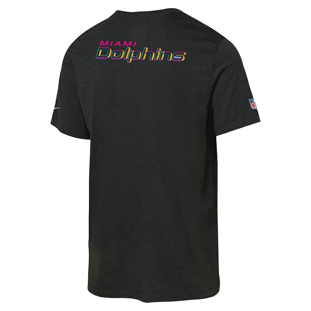 Youth 2025 NFL Crucial Catch Tri-Blend Dri-FIT T-Shirt - Miami Dolphins