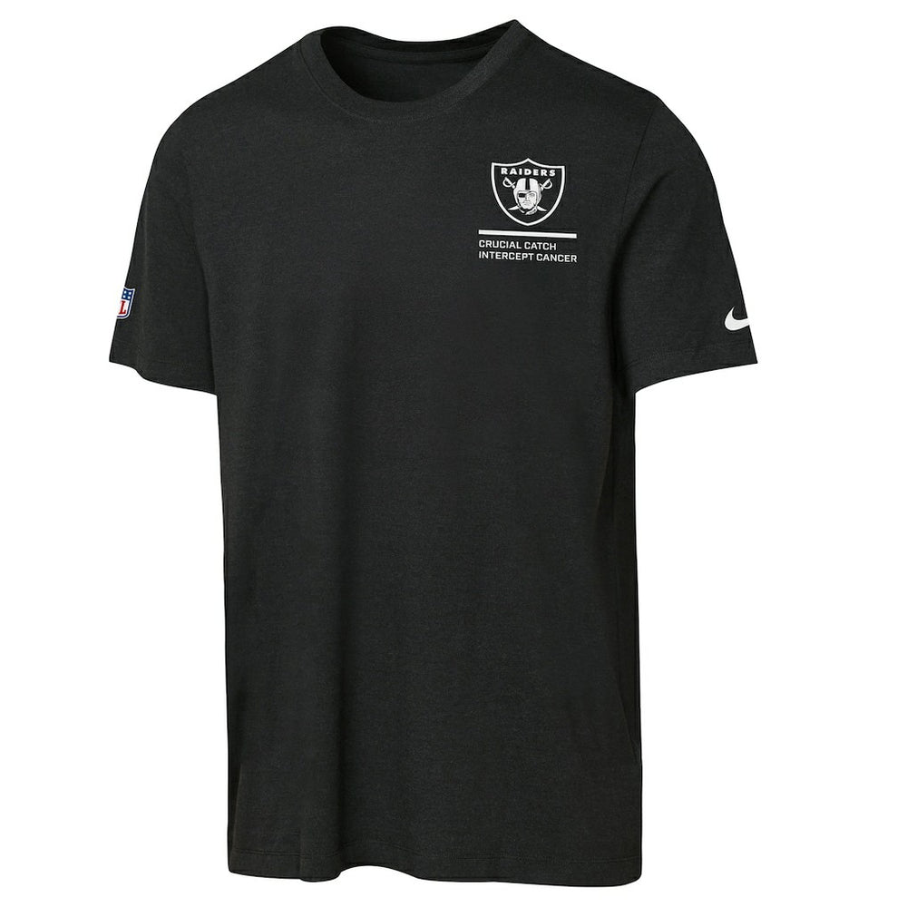 Youth 2025 NFL Crucial Catch Tri-Blend Dri-FIT T-Shirt - Las Vegas Raiders